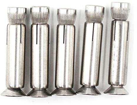 M6* 50 304 Bullone di espansione esagonale interno in acciaio inox Set di 5