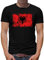 TShirt-People Albanien Vintage Flagge Fahne T-Shirt Herren 4XL Schwarz