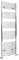 Milano Neva Chrome Dual Fuel Heated Towel Rail - 1785mm x 600mm