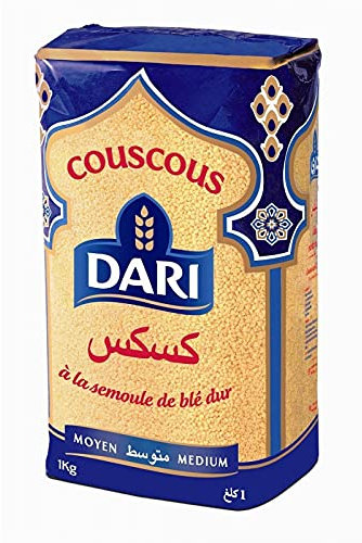 DARI - Couscous Moyen 1Kg - Lot De 4