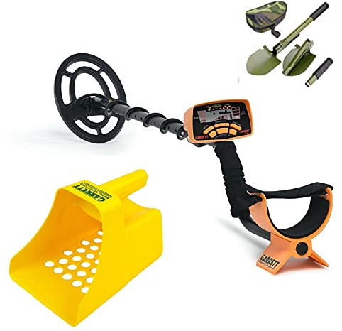 Maxxistore - Garrett ACE 250 metal detector cerca metalli + Pala Forata + Picozza pieghevole