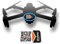 QRCode Aufkleber UAV-ID - Drohnen-Kennzeichen Namenschild, Kontaktdaten selbst per App hinterlegen, jederzeit per QR-Code abrufbar, ähnlich wie NFC (XXS, 18 Sticker)