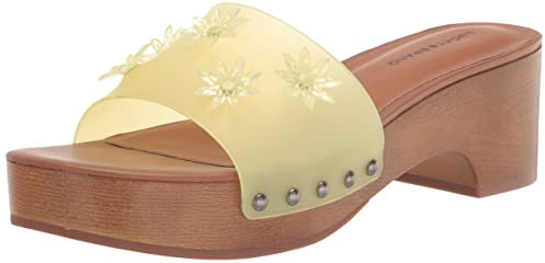 Lucky Brand Sandalia de plataforma Fallyn para mujer, Sunny Lime, 41 EU