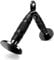 DYNASQUARE Cable Attachments for Home Gym, LAT Pulldown Equipment, Weight Machine Accessories, Straight Pull Down Bar, V Bar, Tricep Rope, Revolving Row Handle, Stirrup Handle