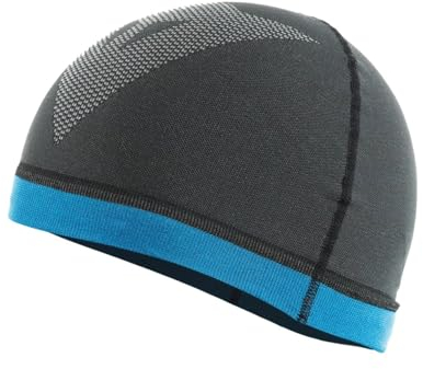 Dainese Dry Cap, Motorrad Helmmütze Atmungsaktiv, Schwarz/Blau, N