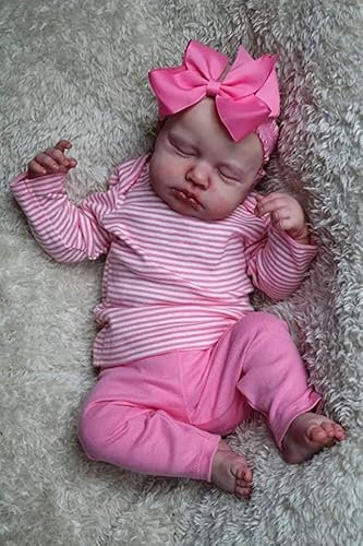 iCradle 20 Pollice Reborn Baby Dolls Silicone Weighted Body Neonato Bambole Bambino Miglior per Age3+