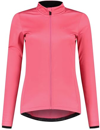 Rogelli Core - Winter-Radjacke - Damen | Fleece-Kragen - Winddicht - Wassersäule 5.000 mm - Rückentasche mit Reißverschluss - Reflektierende Akzente