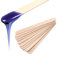 Spatules à Cires,Spatule Bois Epilation,Spatule Application Cire Chaude,Spatule Cire Epilation Cire Spatule Bâtons Applicateurs Cire Epilation Spatule pour Épilation Sourcils