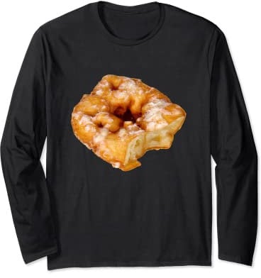 Pâte frite avec sucre en poudre Manche Longue