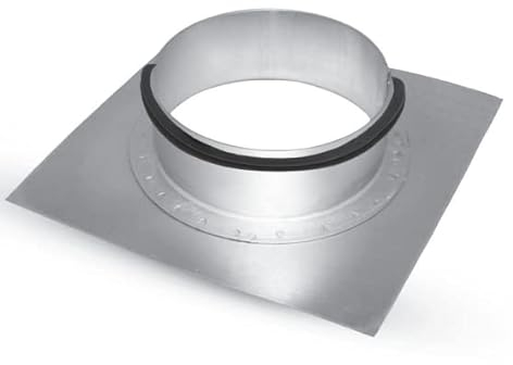 Wandflansch Wickelfalzrohr Flansch Dichtung Wandplatte (DN 125)