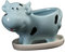 VINTORKY Pot De Fleurs en Céramique Bleu Ciel pour Décoration Dintérieur