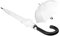 iX-brella First Class XL Fiberglas Automatik Stockschirm 110 cm überschlagfähig - White