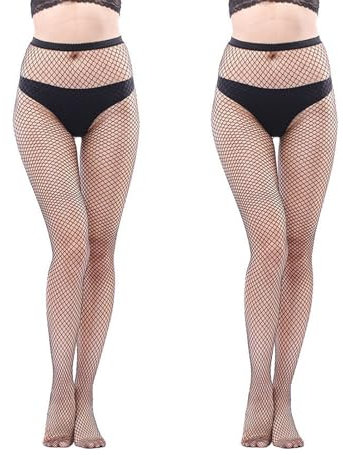Red De Medias, Medias De Rejilla, Medias De Rejilla Negras, 2 Pares Medias Rejilla Mujer, Rejilla Medias De Malla Pantimedias, Medias De Red Negras Para Mujer, Medias De Rejilla Negras De Cintura Alta