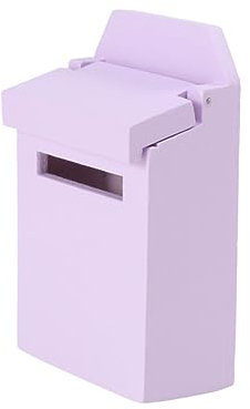 BESTonZON 1 Stück 1 12 Mini-briefkasten Miniatur-märchenmöbel Spielzeug Für Babypuppen Briefkasten Figur Puppenhausverzierung Miniaturmöbel Aus Holz Kindermöbel Requisiten Hölzern Bambus