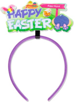 Oster-Stirnband, Osterhasen-Ohren-Haarreif, Oster-Party-Dekoration, Ostern, Geburtstagsparty, für Kinder und Erwachsene, Geschenke, Osterhasen, Ohren