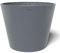 POTS&MORE Pflanztopf Conico 40 (ø 40,8 cm, runde Form, Farbe Grau, Höhe 33,2 cm, Übertopf Kunststoff, für Zimmerpflanzen) VP014001
