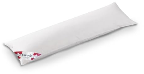 Seitenschläferkissen Canada 35x140 cm canadische Federn Daunen Klasse 1
