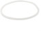 Anillo de sellado de silicona transparente para olla a presión, 22 – 32 cm, repuesto de goma, resistente a altas temperaturas, cocina segura, compatible con aluminio (26 cm)