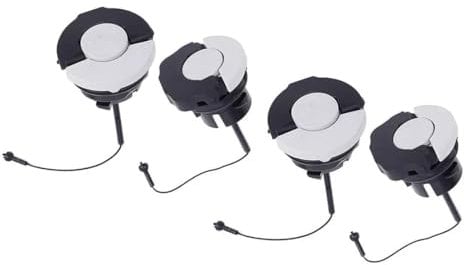 Car styling 2x Gas Tank Fuel Cap+Oil Cap Fit For Stihl for Chainsaw MS210 MS230 MS250 MS360 Practical