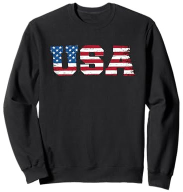USA Amerika Flagge Sweatshirt