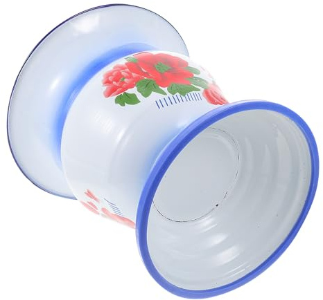 HINTRMENT Pot de Chambre Vintage en Fer Base Antidérapante et Résistance à L'usure, Seau de Toilette Rond pour Garçon et Filles et Usage Domestique Plusieurs styles