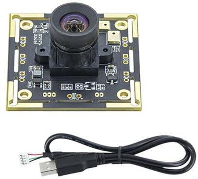 sodeber 2MP Camera Module with 100 Degree Wide Viewing Lens and IMX662 Chip for Clear Night View Offices Meeting Webcam