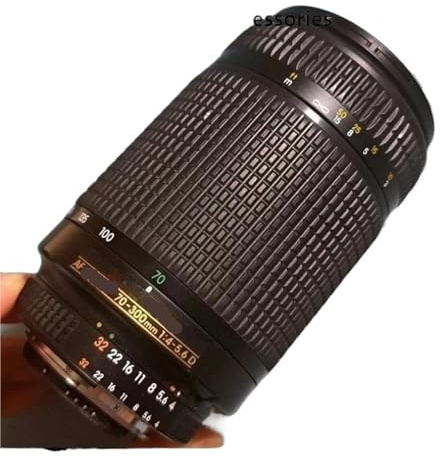 Compatible con teleobjetivo con Zoom Nikon 70-300 mm F4-5.6 D ED for cámaras DSLR de fotograma Completo y APS-C