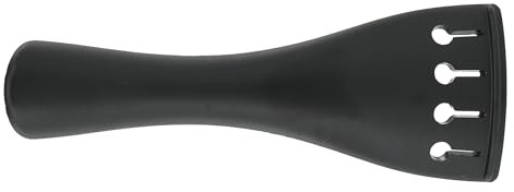 Wittner 260611 Violin tailpiece Ultra Classic Multi-System 4/4 - adjustable hanger cord - without fine tuners - with screwdriver - black