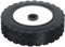 Ratio Parts 150 mm Ruota; in plastica, Colore: Nero