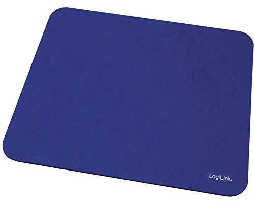 LogiLink ID0118 Gaming Mauspad, blau (230 x 204,5 x 4 mm)