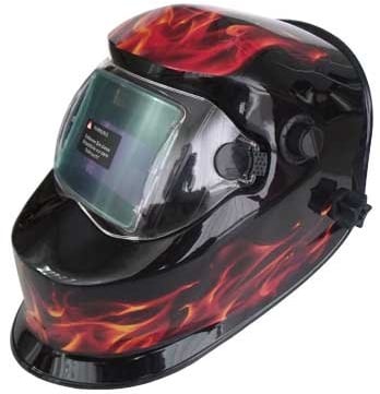 Mauk Automatik Schweißhelm Serie Bat-Style Modell Flamme, 1764