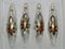 Jingle Bells Lauscha Christbaumkugel Christstern, Olive 4 Stck. per Box