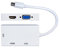 Mini DisplayPort a DVI/HDMI/VGA 3-in-1 adattatore