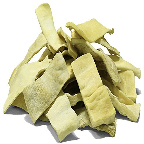 Warnick´s Tierfutterservice - Hundesnack - Kauchips aus Büffelhaut 5x1kg– ca. 12–15 cm – ideal zur Zahnpflege – fettarm & hart – ideal für kleine bis große Hunde – 100 % Naturprodukt - Vorratspaket