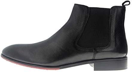 Manz Calabria AGO Stiefeletten in Übergrößen Schwarz 147020-03-001 große Herrenschuhe, Größe:46