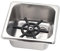 TOPINCN Glass Rinser, Automatic Stainless Steel Cup Washer Cleaner Glass Rinser Quick Cleaning for Hotel Bar Kitchen Sink Coffee Milk Tea Cup