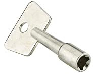 Clé Triangle 9, pour Cadenas Artillerie, Ouverture Edf, Pompier, Sécurité, Métal Durable, Accessoire Indispensable, Utilisation Facile, Haute Qualité, Longue Durée, THIRARD