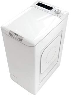 Haier RTXSG48TMCE-37- Lavadora carga superior 8KG, 5 ciclos de Vapor Steam Plus, Motor Inverter, Tratamiento Antibacterias, 1400 RPM, Apertura suave, Detector automático de KG, Clase B