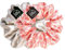 Invisibobble Sprunchie We'll Always Have Panther Duo Scrunchie Set I 2x Pastell Haargummi Mädchen & Damen Satin Haargummis I Limited Collection Urban Safari
