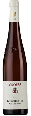 Westhofener Kirchspiel Riesling Großes Gewächs tr. von K.F. Groebe, trockener Weisswein aus Rheinhessen