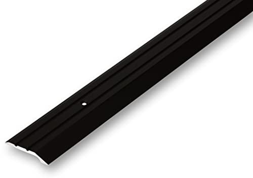 (11,32EUR/m) Ausgleichsprofil Abschlussprofil für geringe Höhenunterschiede 30 x 900 mm schwarz zum Schrauben