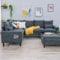 Panana 3 Seater and 2 Seater Sofas,Upholstered Linen Fabric Couch