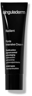 Singuladerm - Anti-Flecken-Gesichtscreme - 50 ml - Intensive Behandlung mit Anti-Aging - hellere Haut - Antioxidans und Anti-Verschmutzung - Radiant Forte Intensive