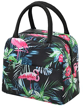 YumSur Lunch Bags for Women Insulated Lunch Cooler Bags with Front Pocket Portable Thermal Leak-Proof Lunch Bag for Men Adults Girls Children Work Outdoor Picnic