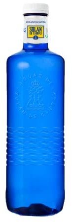 Solan de Cabra, Botella 2L, Agua Mineral Natural Con Bajo Contenido en Sodio