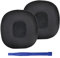 Adhiper Major III - Cuscinetti auricolari compatibili con cuffie Marshall Major III Major IV, con cuscinetti in gel di ghiaccio e memory foam, colore: Nero