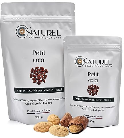 Petit Cola (Garcinia Kola)100g- Tonifiant Naturel, Coupe-Faim & Aphrodisiaque Bio- Améliorez Votre Bien-Être et Énergie au Quotidien !