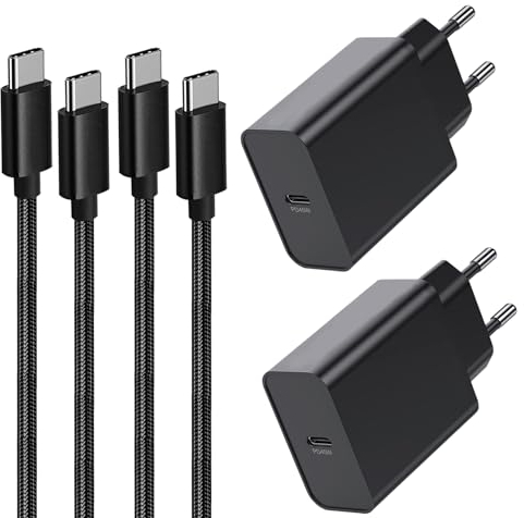 45W Cargador Samsung Carga Rapida,Cargador para Samsung Galaxy S25 Ultra/S23 Plus/S24 FE/S24 Ultra/S22+/S21 FE/S20/S25 Edge,A56 5G/A36 A35 A55 A54 A53/Z Fold 5 6 7 Note 20 Movil USB C Enchufe y Cable