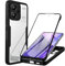 Coque pour Redmi Note 13 Pro Plus 5G Antichoc Housse Coque avec Protège-écran Cover 360 Full Body Protection Etui Robuste Transparent TPU Case Intégrale Coque pour Redmi Note 13 Pro+/Pro Plus 5G, Noir