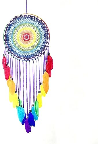 Skandinavischer Traumfänger, Blatt-Wandbehang, für Hochzeit, Party, Schlafzimmer, Wohnzimmer, Babyzimmer